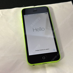 아이폰5c 16gb 그린