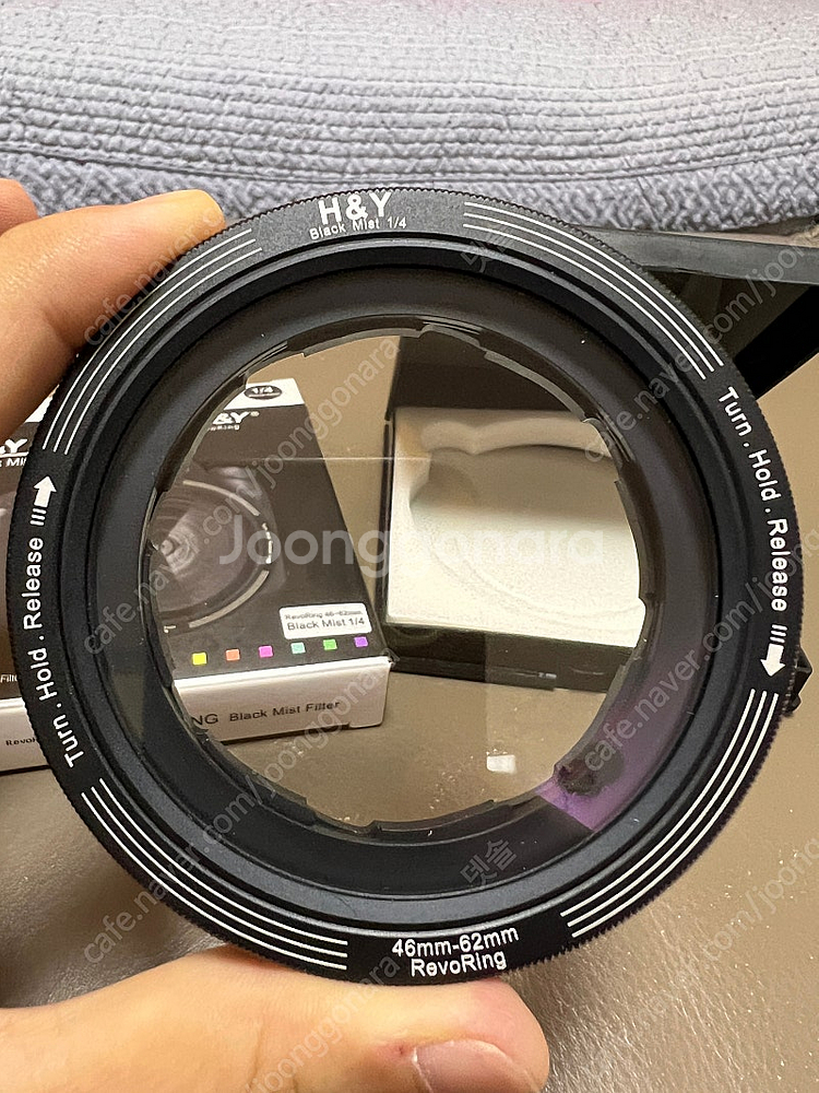 HNY 레보링 1/4 블랙미스트 46-62mm 가변 렌...--0