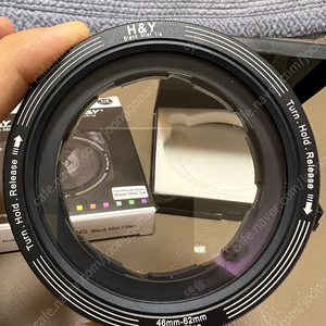 HNY 레보링 1/4 블랙미스트 46-62mm 가변 렌즈필터