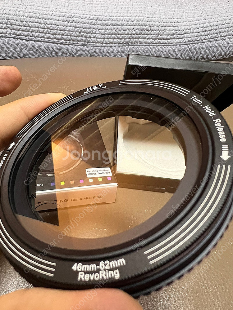 HNY 레보링 1/4 블랙미스트 46-62mm 가변 렌...--1