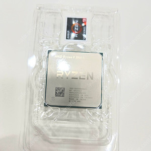 AMD Ryzen 9 3900X CPU (정상 작동, 상태 양호)