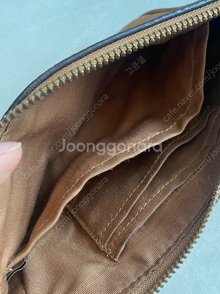 코치 레더 체인 미니백 코치파우치 코치가방--5