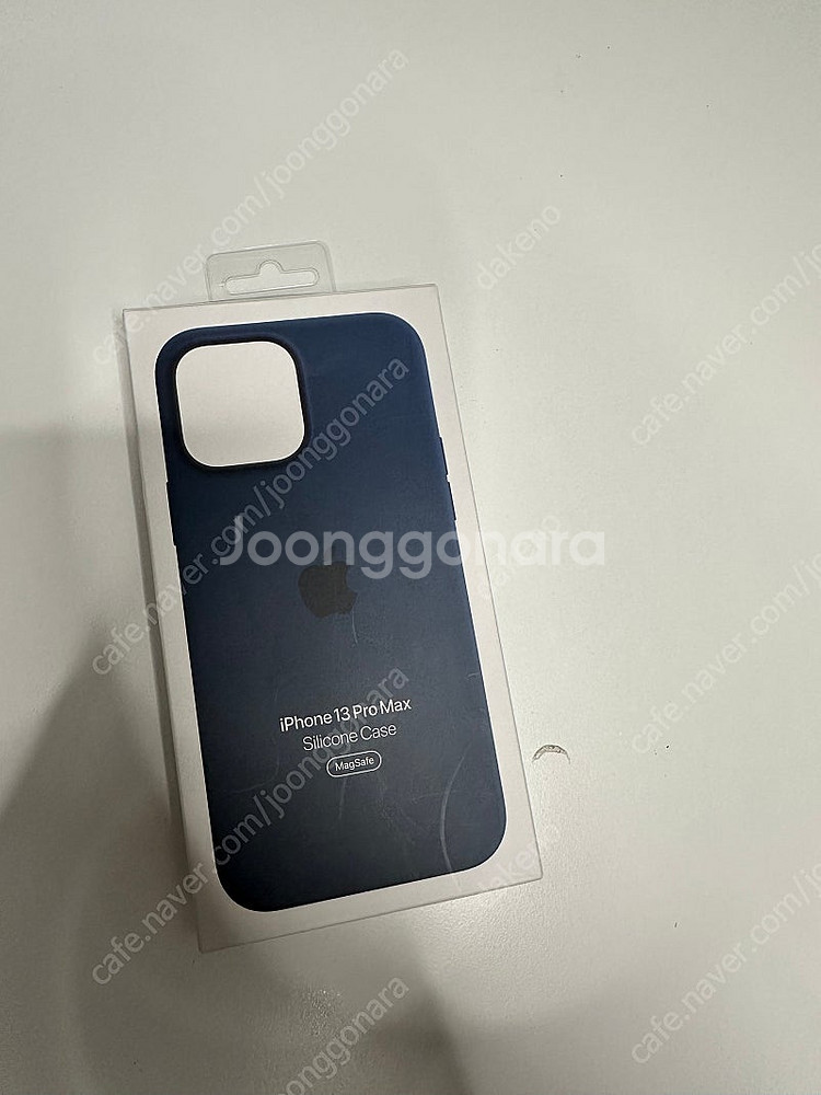 아이폰13 프로맥스 정품 맥세이프형 가죽케이스+실리콘케...--0