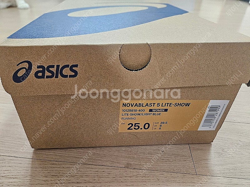 아식스 노바블라스트5 250 라이트쇼 새상품--0