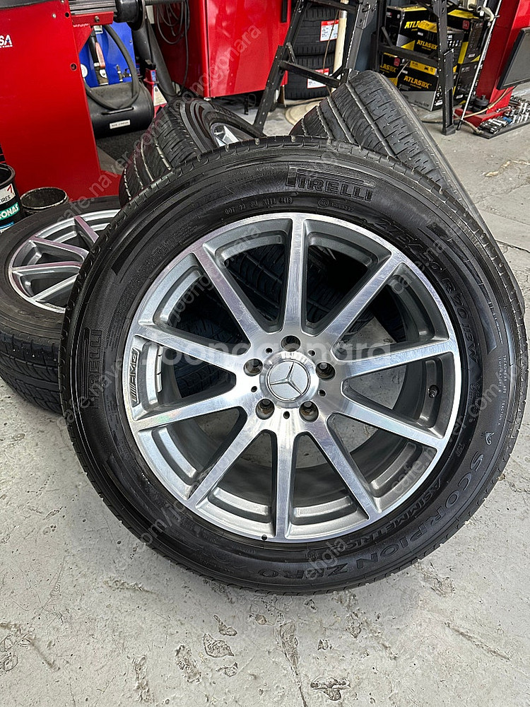 지바겐 63amg 20인치 휠타이어 (피렐리 스콜피온 275 50 20)--0