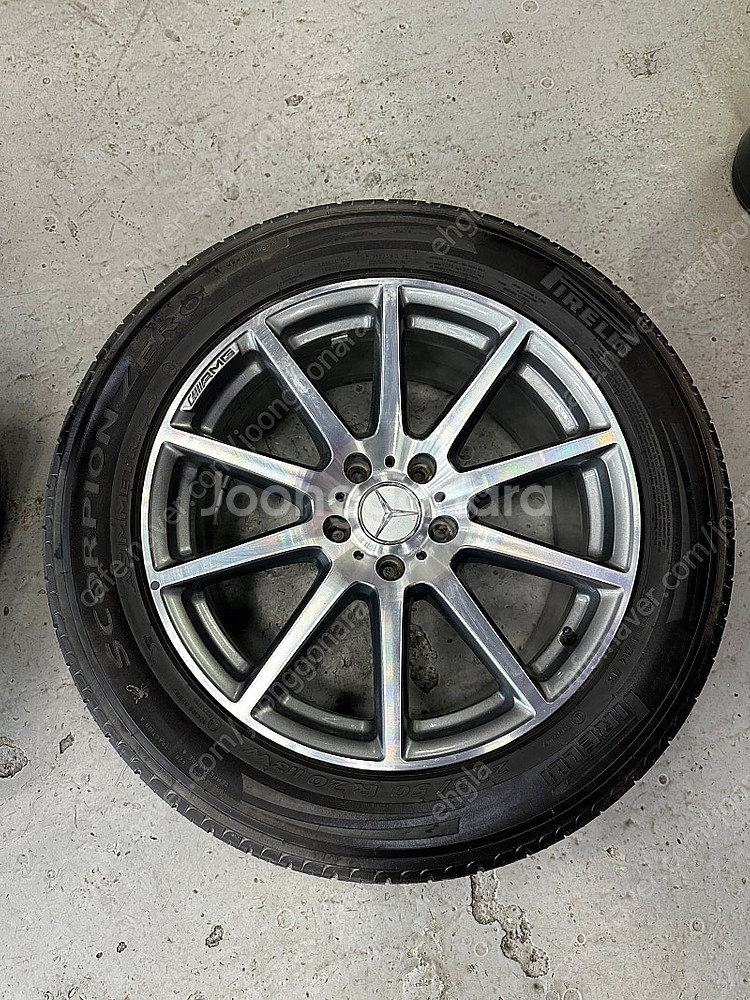 지바겐 63amg 20인치 휠타이어 (피렐리 스콜피온 275 50 20)--2