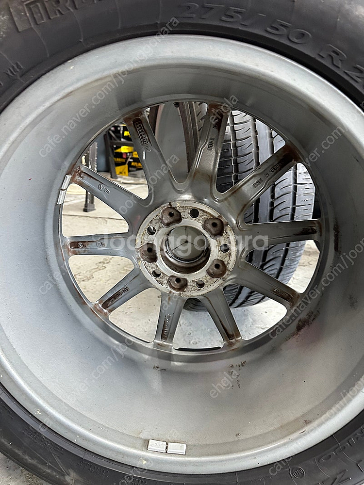 지바겐 63amg 20인치 휠타이어 (피렐리 스콜피온 275 50 20)--9