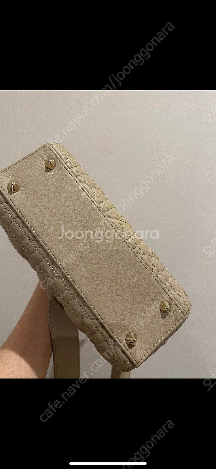 디올 레이디 스몰 파우더베이지--3