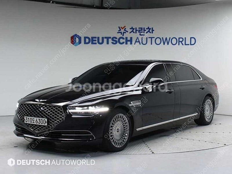 제네시스 G90 중고 제네시스 중고 가격 검정색 2020년식 25,961km 5.0 GDI AWD 리무진 프레스티지...--0