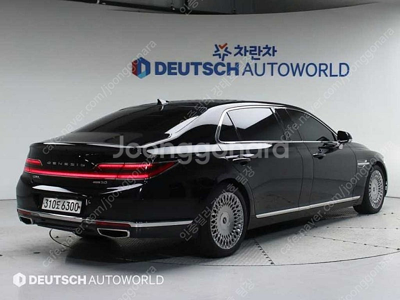 제네시스 G90 중고 제네시스 중고 가격 검정색 2020년식 25,961km 5.0 GDI AWD 리무진 프레스티지...--2