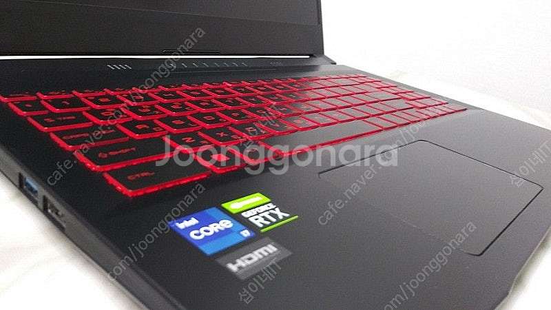 [판매]MSI GF66 Sword 블랙 게이밍 노트북/...--2