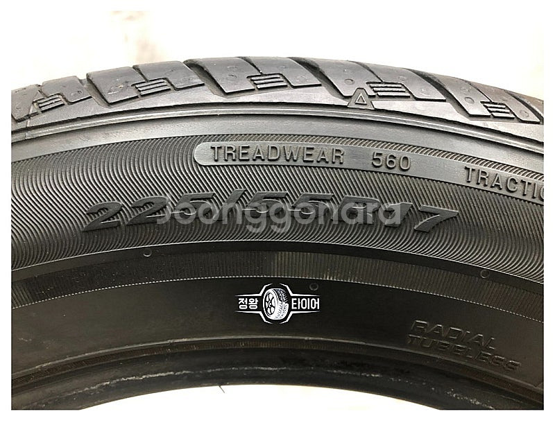 중고타이어 넥센타이어 엔페라AU5 225/55R17 그...--6