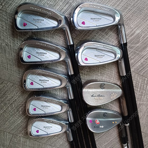 투어스테지 V300 1세대, 4-S(9) 카본 R, A와 S는클리브랜드 웨지