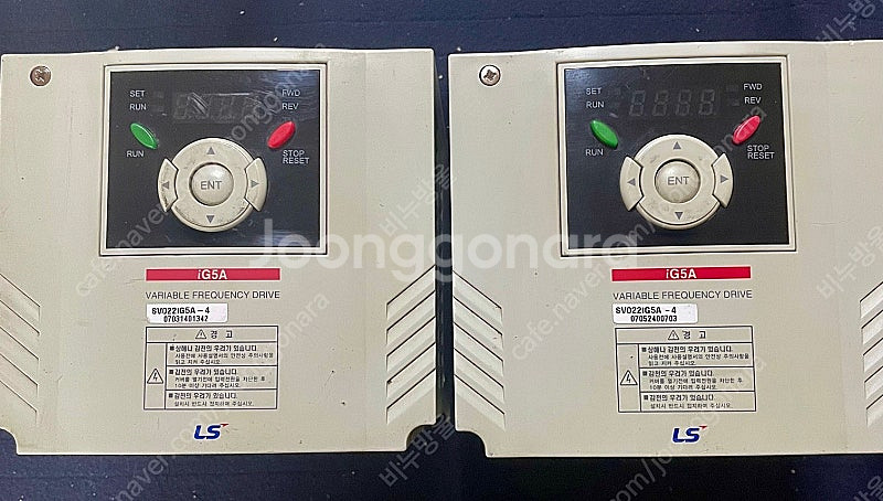 LS인버터, SV022iG5A-4 중고품--4