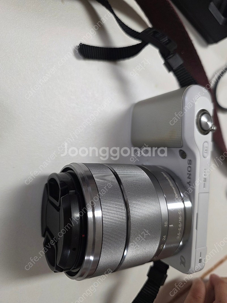 소니 NEX-3 미러리스 카메라 화이트 색상판매합니다--1