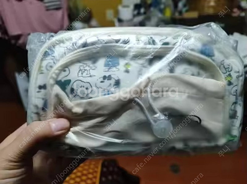 새상품)스누피 피너츠 캐릭터 필통 파우치--4