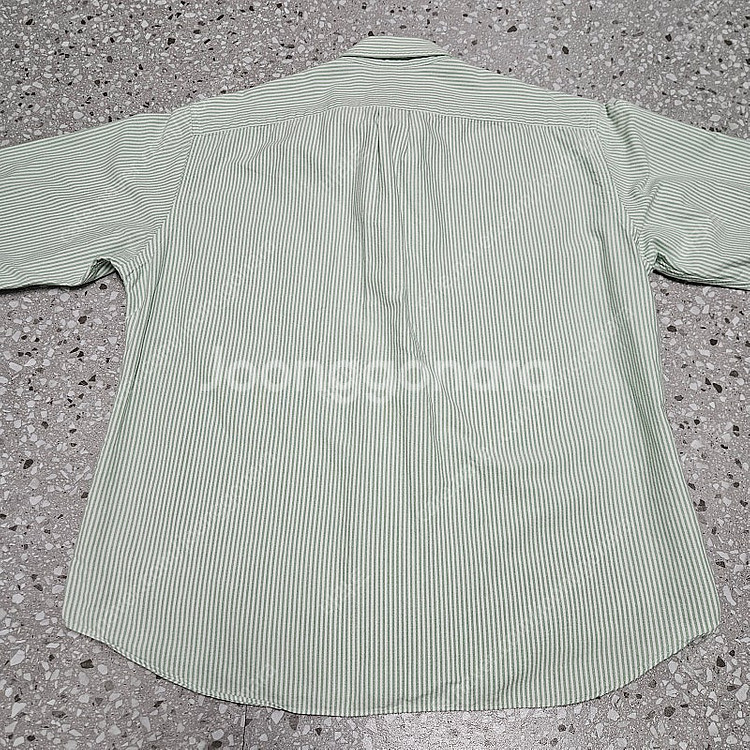 제이크루 스트라이프 옥스포드 셔츠 그린 L 팝니다/ 캐주얼 남방 폴로 브룩스--6