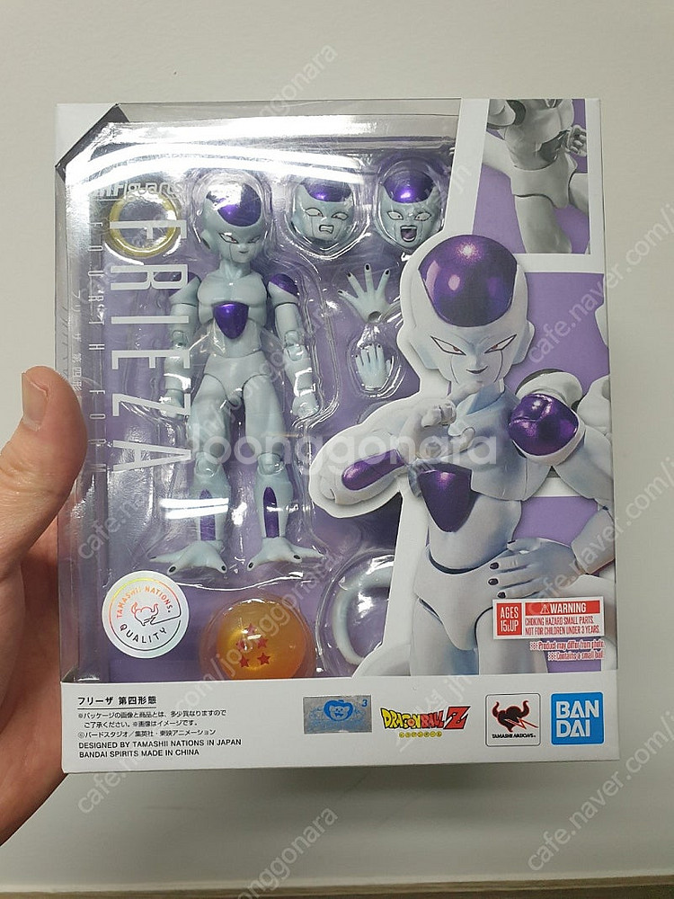 shf 드래곤볼 프리저4형태(최종형태) & 크리링 미개...--0