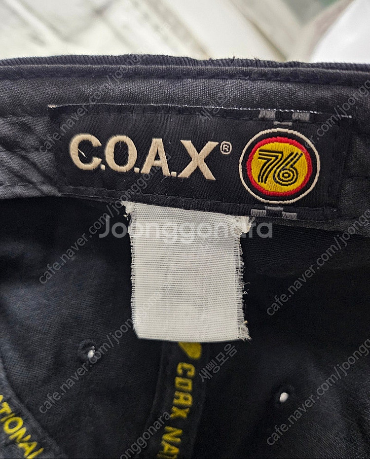콕스 COAX 76 레이싱 모자 볼캡 빈티지 야구모자 ...--5