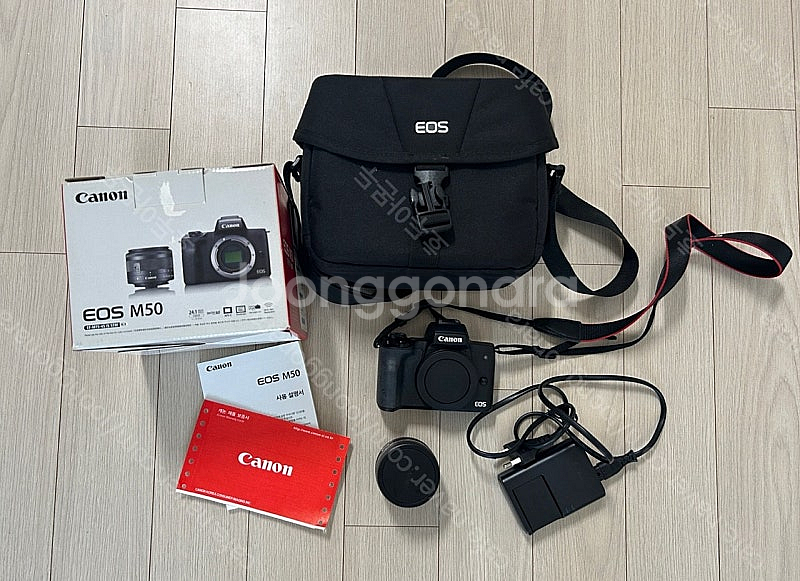 캐논 EOS M50 카메라 판매합니다.(풀박)--0