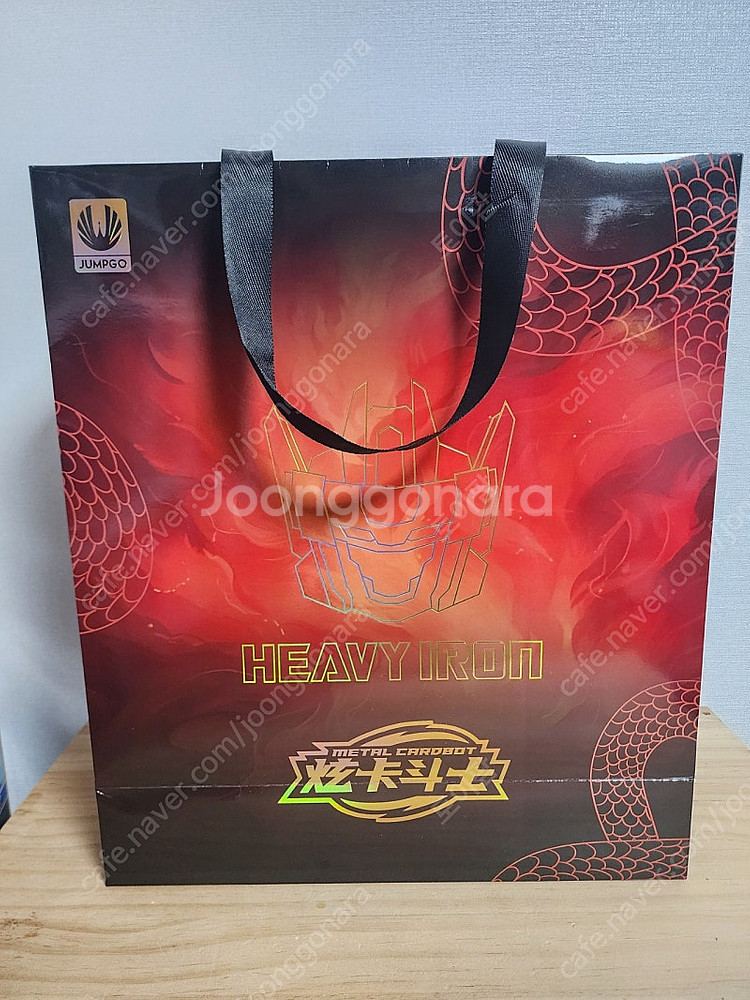 메탈카드봇 헤비아이언 도금 골드버전 한정판--2