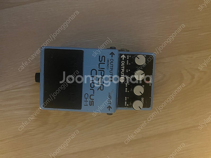 보스 ch-1 코러스 기타 이펙터--0