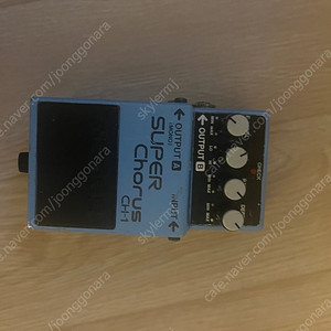 보스 ch-1 코러스 기타 이펙터