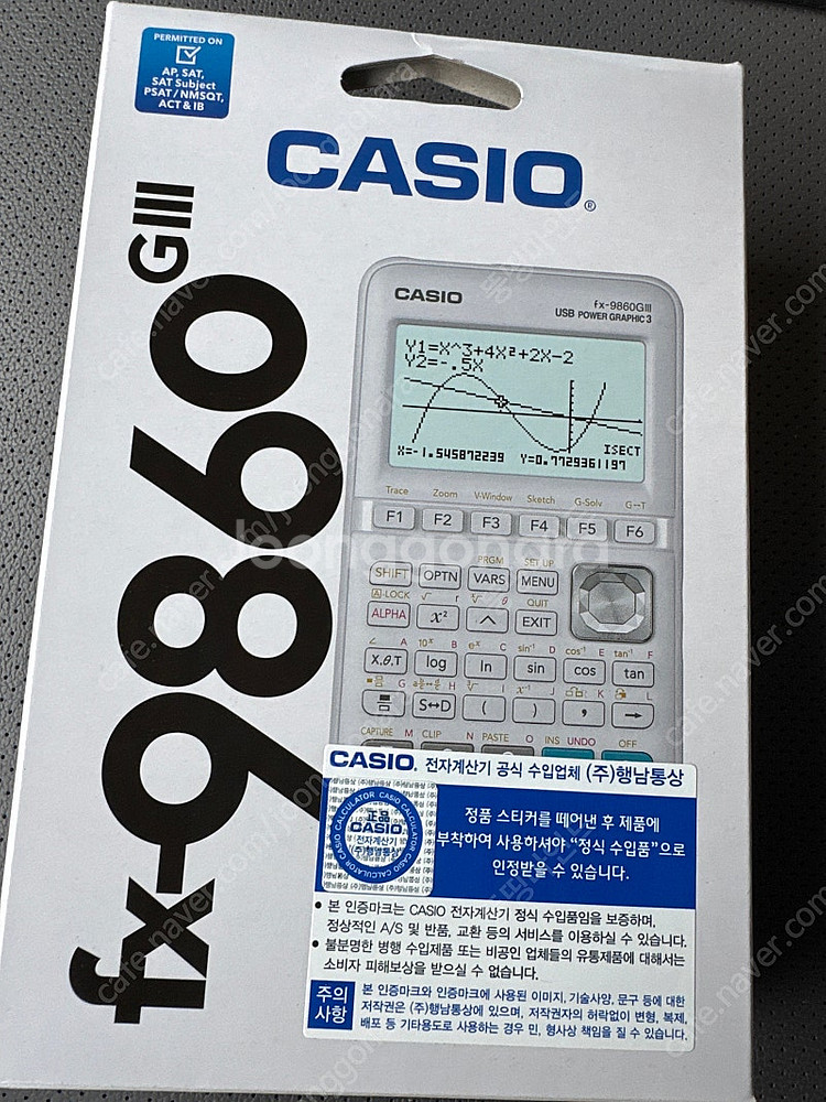 카시오w fx-9860 G3 공학용 계산기 팝니다.(새...--0