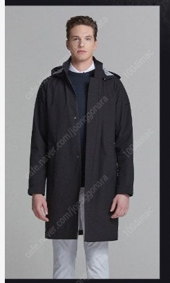 DKNY 골프 도나카란 남성 바람막이 레인 자켓 M 사...--0
