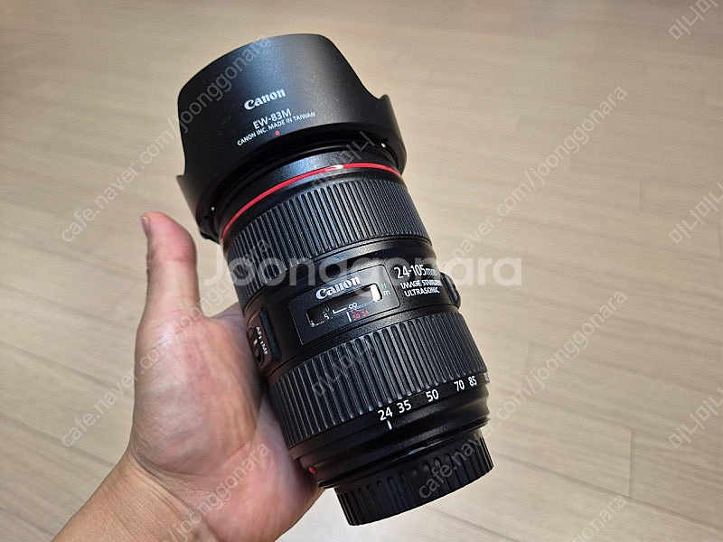 캐논 신계륵 EF 24-105mm F4L 렌즈 신품급 ...--0