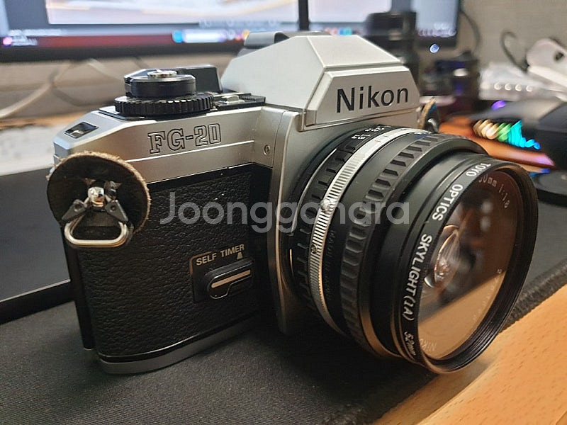 니콘 nikon FG-20 + mf 50mm f1.8 ...--1