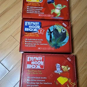 everyday book box read 1,2 3 EBB 에브리데이북박스 래드 총150권 거의새거