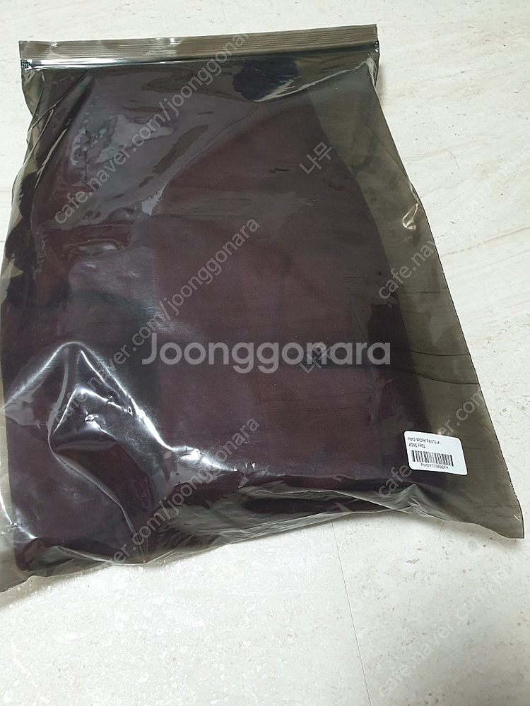 피스마이너스원 피마원 워크팬츠 와인 버건디 판매합니다 지디 지드래곤--2