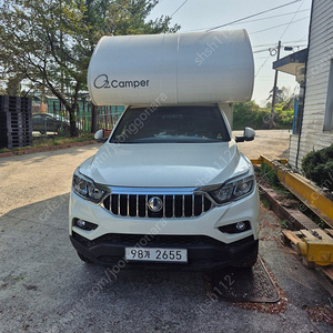 렉스턴스포츠 캠핑카