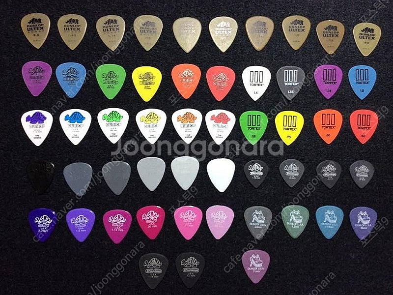 던롭피크 Dunlop Pick 53종 일괄 판매 [기타...--0