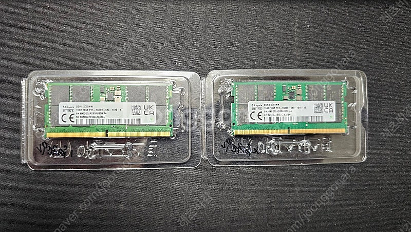 SK 하이닉스 노트북 메모리 PC5 16GB 1RX8 ...--1