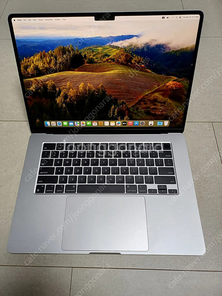 맥북 에어 M2 15인치 ram 16기가 ssd 1테라...--7