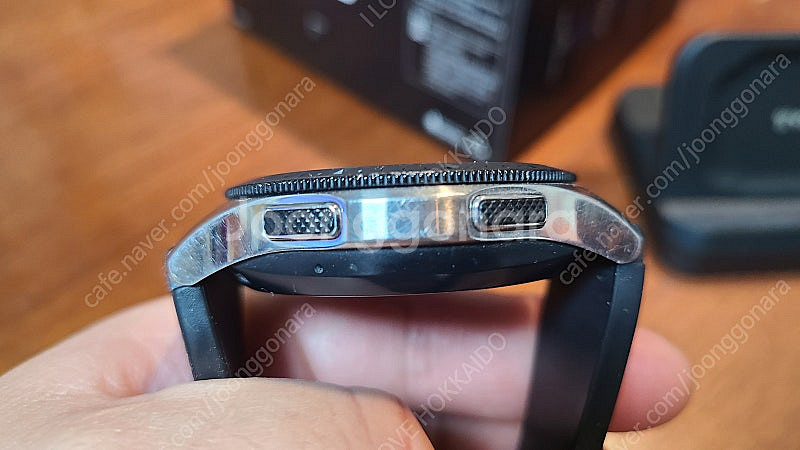 삼성 갤럭시 워치 46mm 블루투스 실버색상 팝니다--2