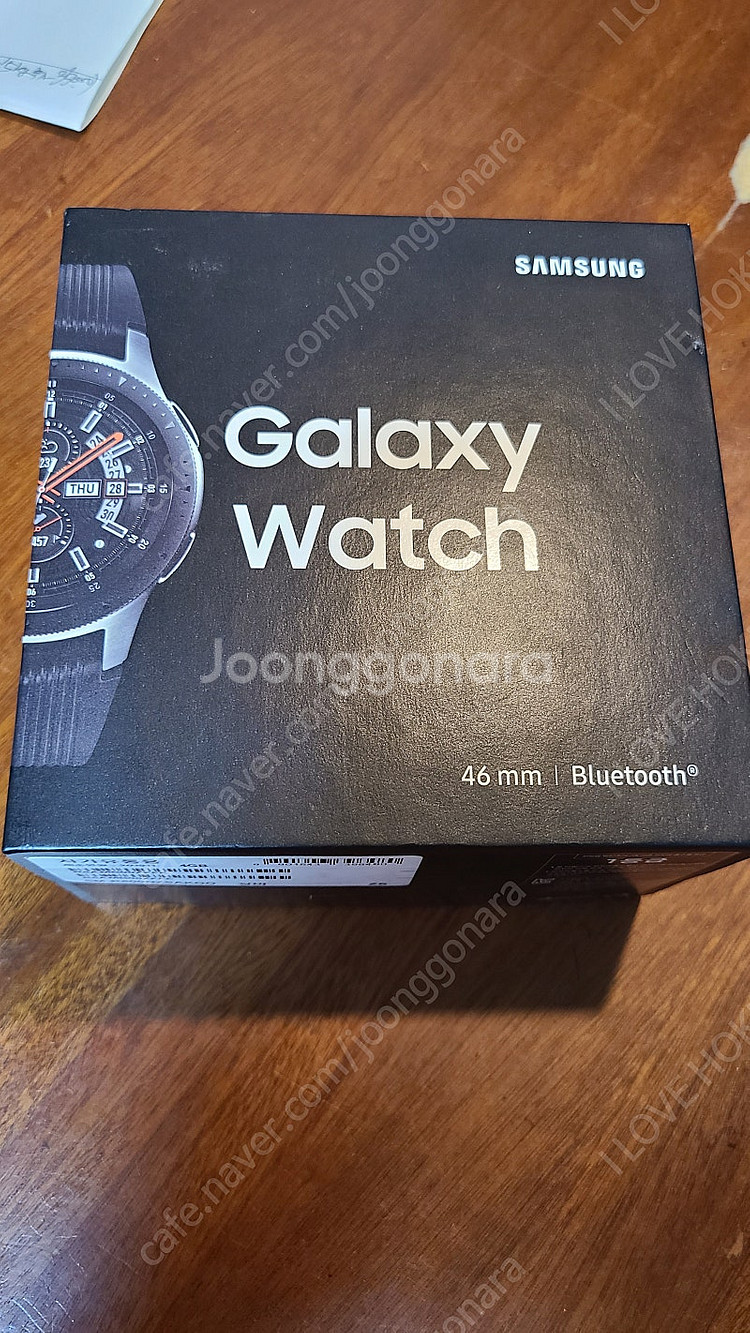 삼성 갤럭시 워치 46mm 블루투스 실버색상 팝니다--6