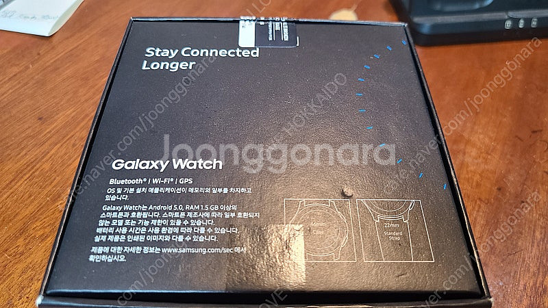 삼성 갤럭시 워치 46mm 블루투스 실버색상 팝니다--7