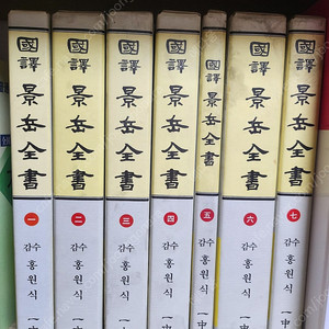 국역 경악전서 전 7권(희귀 한의학전문서적)