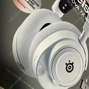 스틸시리즈 아크티스 노바 Arctis Nova 7x White 무선 게이밍 헤드셋