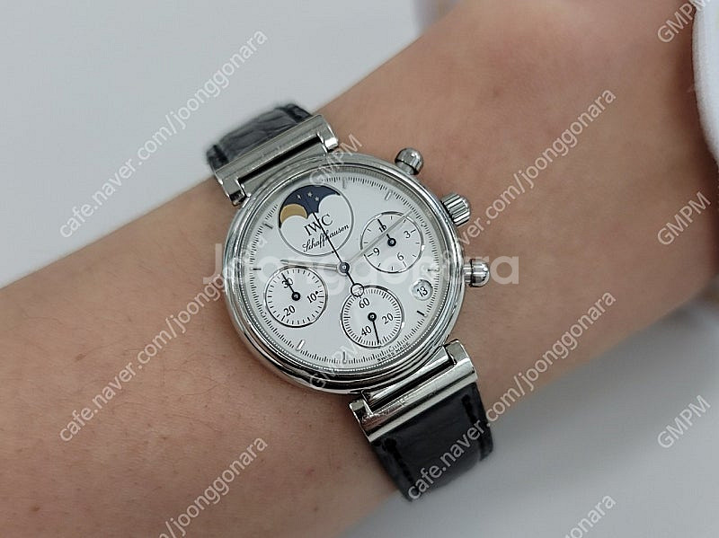 iwc 여성용시계 다빈치 크로노 문페이즈--0
