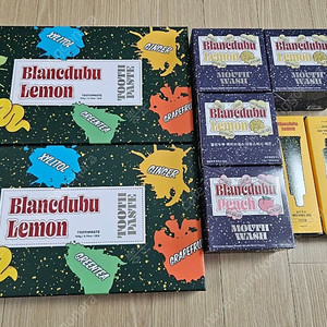 블랑두부 레몬치약, 가글마우스워시(레몬)
