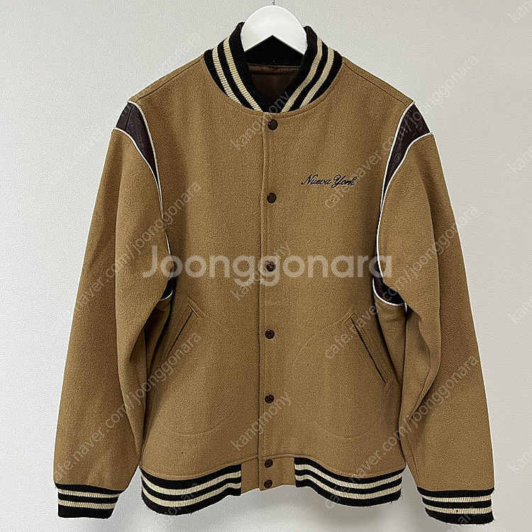 [XL] 슈프림 02AW 네바욕 스타장 바시티 자켓 된...--0