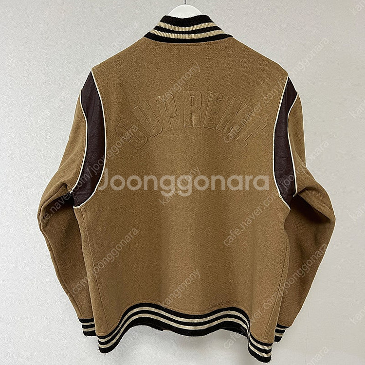 [XL] 슈프림 02AW 네바욕 스타장 바시티 자켓 된...--1