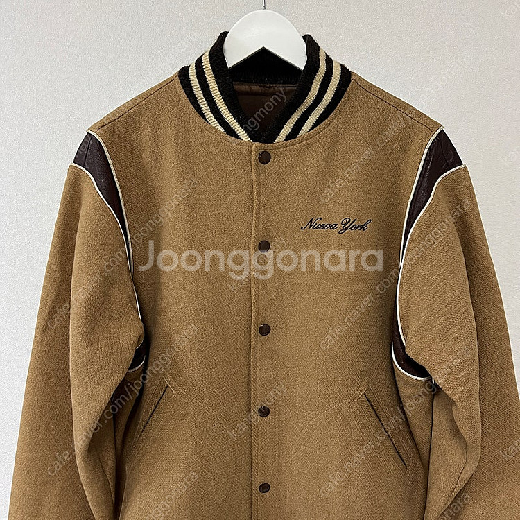 [XL] 슈프림 02AW 네바욕 스타장 바시티 자켓 된...--2