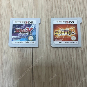 닌텐도 3ds 포켓몬스터 y, 썬 판매합니다.