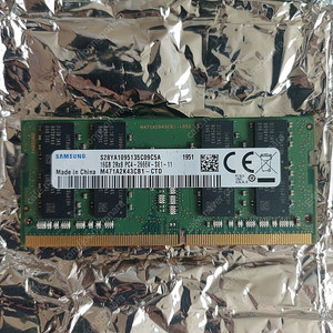 노트북 램 (삼성) DDR4 16GB 2Rx8 PC4-2666V