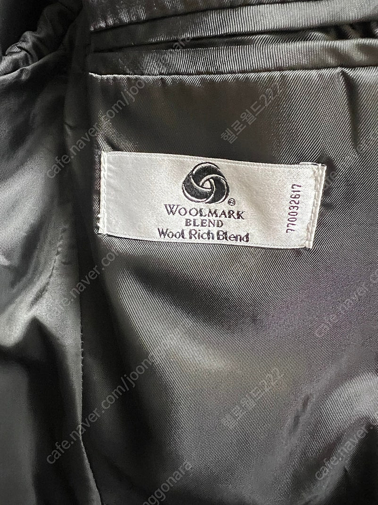 던스트 더블 캐시미어 카멜 코트--2